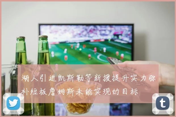 湖人引进凯斯勒等新援提升实力弥补短板詹姆斯未能实现的目标